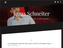 Tablet Screenshot of jonas-schneiter.com